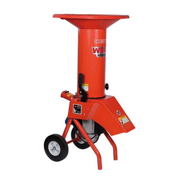 Broyeur de végétaux électrique – Capacité de broyage 40 mm
